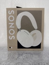 Sonos Ace Wireless Over-the-Ear Headphones Active Noise Cancellation ANC White