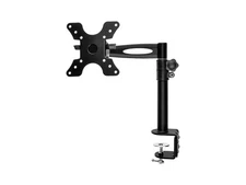 2-Way Adjustable Tilting Desk Mount Bracket - Black For 13-30 Inch Monitors