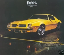 1974 FIREBIRD/TRANS  AM/FORMULA  SALES BROCHURE