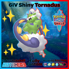 ✨ Ultra SHINY 6IV TORNADUS ✨ Pokemon SWORD and SHIELD lv100 Incarnate Legendary