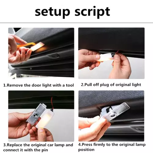 Car Door Projector Laser Led Lights Courtesy Puddle Shadow Lamp For B-M-W - Picture 5 of 11