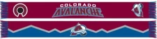 NHL Colorado Avalanche Home Team Jersey Scarf