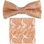 Wedding Bow Tie & Pocket Square Set - Pre-Tied Polka Dot Style For Men's Prom & Formal Events