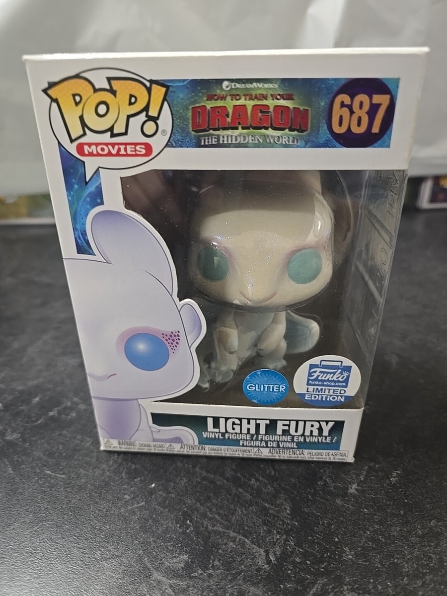 Figurine Night Fury Funko Pop Light Fury Pop Funko Night Lights