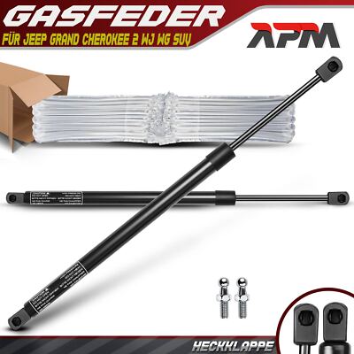 2x Gasfeder Dämpfer Heckklappe für Jeep Grand Cherokee 2 WJ WG SUV 1999-2004