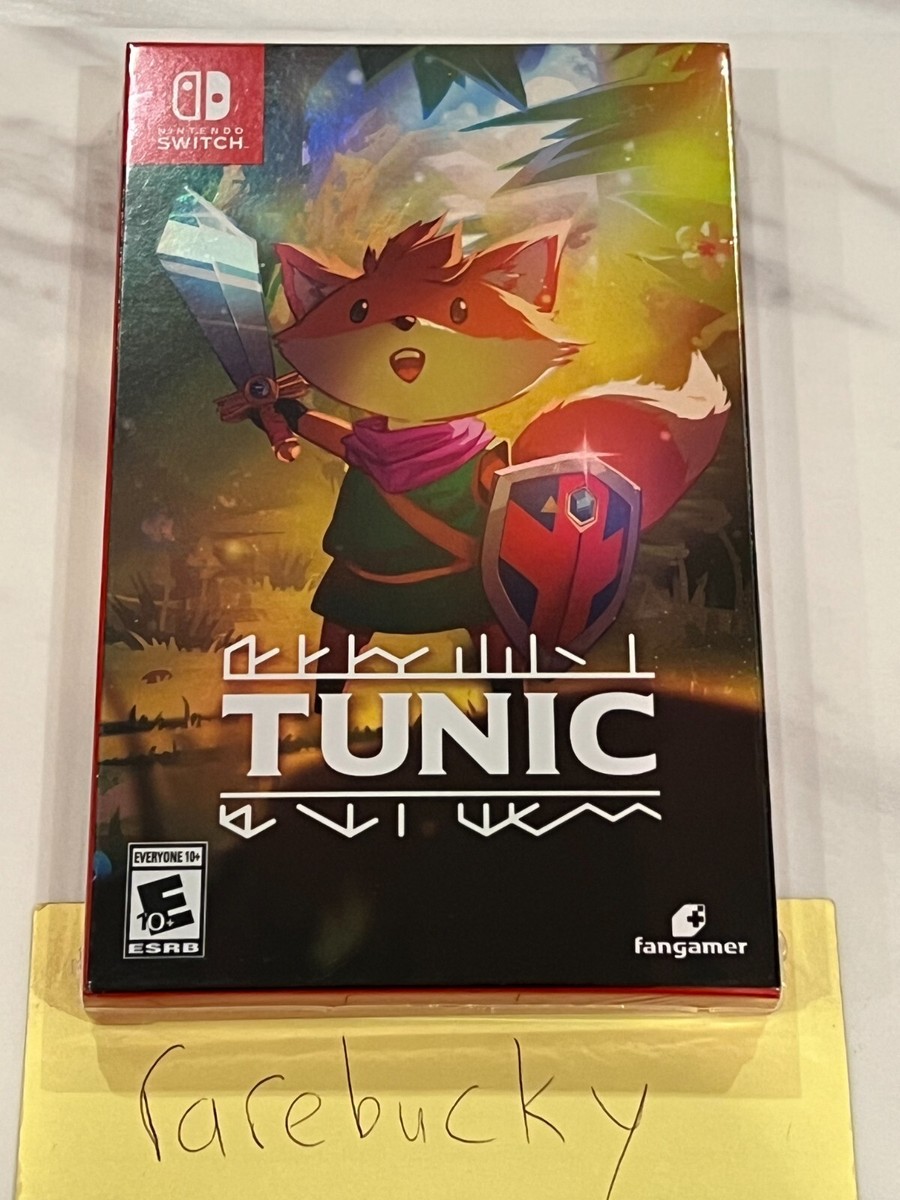 TUNIC DELUXE EDITION SWITCH Collector Neuf Scellé Fangamer EURO