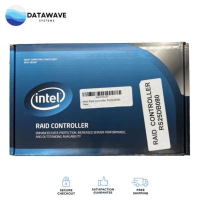 Intel SAS/SATA RS25DB080 PCI-e 8-Port 6Gb/s RAID Controller Car