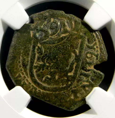 Spain 1621 / 1652 8 Maravedis Coin NGC Genuine (06-11)