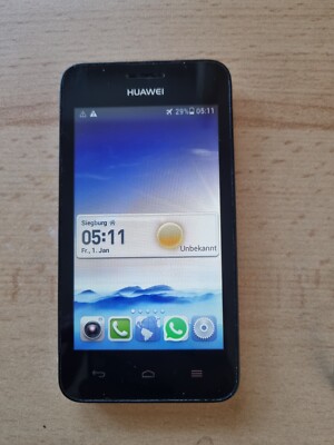 Huawei  Ascend Y330 - 4GB - Schwarz (Ohne Simlock) Smartphone