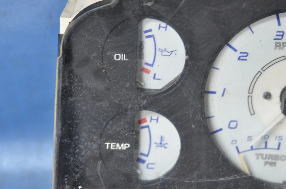 1985-88 Ford Thunderbird Turbo Coupe Instrument Gauge Cluster Tachometer Speedo - Imagem 4 de 4