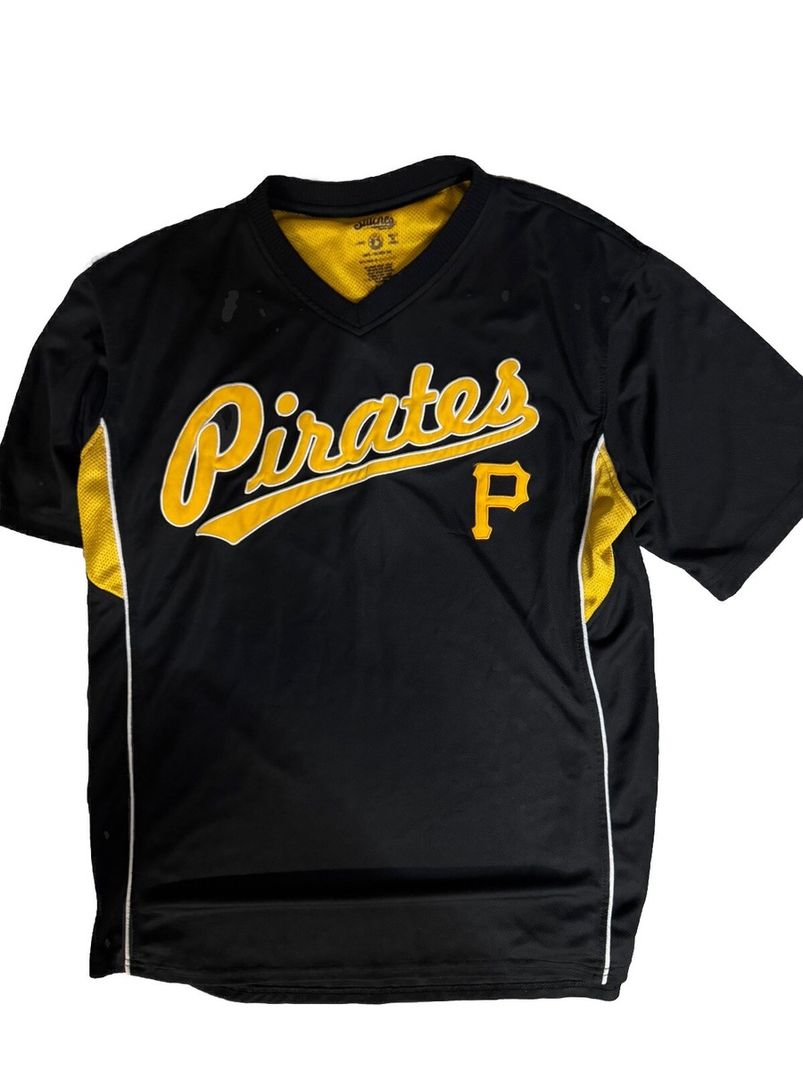 Pittsburgh Pirates Jersey Men L Black Blank Stitches MLB | eBay