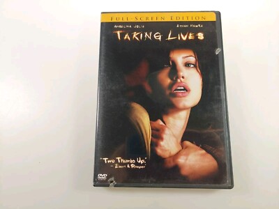 Taking Lives (DVD, 2004, Full Screen Edition) Angelina Jolie Ethan Hawke
