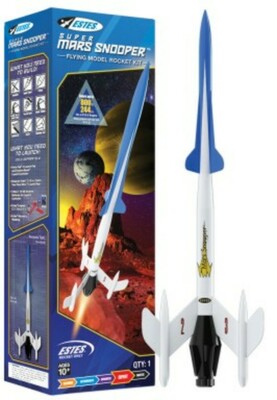 Estes Flying Model Rocket Kit Super Mars Snooper Expert Skill Level 4 EST7309