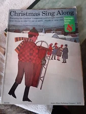 Christmas Sing Along Song Book Sheet Music 1960 Amsco Music Publishing-MB 306