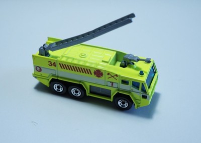Matchbox Airport Fire Truck 1992 Model Car DieCast - Green - edc | eBay
