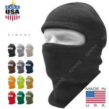 One 1 Hole Ski Full Face Mask Winter Cap Balaclava Hood Beanie Tactical Mask hat
