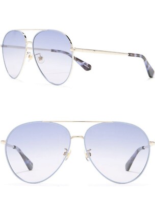 Kate spade Caroline 61 mm aviator sunglasses new | eBay display picture 1