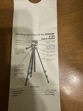 Promaster Model 4150 Photo Tripod 21  - 60" Never Used Brand New