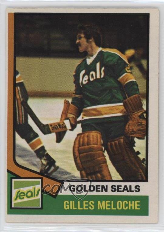 1974-75 O-Pee-Chee Gilles Meloche #205