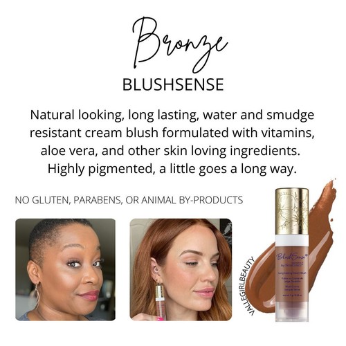 Authentic Blush Sense, Mousse, full size, long lasting blush, $2 Ship! - Picture 9 of 20