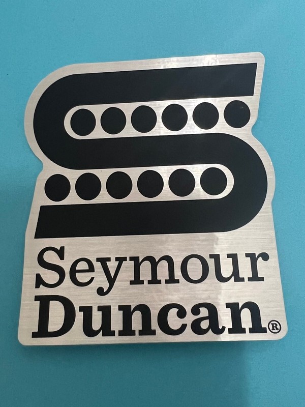 SEYMOUR DUNCAN ELECTRIC GUITAR PICKUP DECAL CASE RACK BUMPER STICKER  VERY RARE