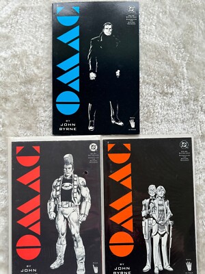 OMAC #1 & #2 #4 DC Comics (1991) For Mature Readers by John Byrne