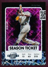 2021 Panini Contenders Optic Pink Velocity #69 Manny Machado serial# 7/9 Mint!!