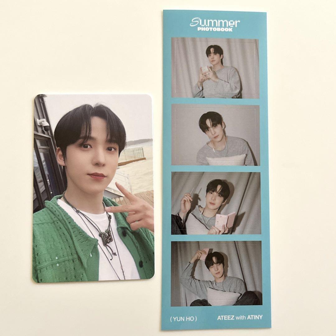 ATEEZ 2023 SUMMER PHOTO BOOK Photo card + sticker set | eBay