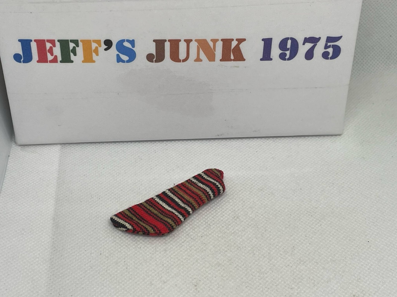 SAOLA Calzino a righe Barbie Ken 782 Rally Days vintage anni 60 ritirato SOLO Mattel (1)