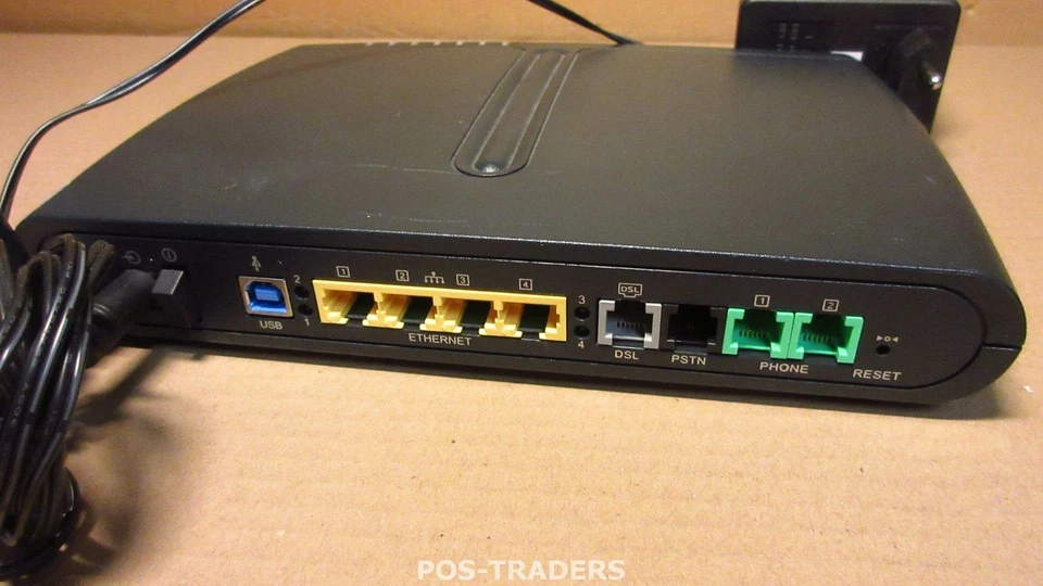Thomson ST780 WL Modem/Router ADSL2+ 802.11g VOIP 4-Ports 10/100 - INCL PSU - Image 2 of 3