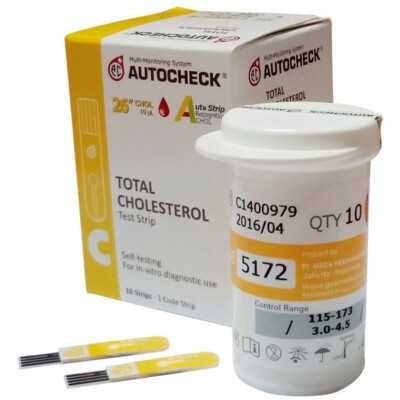 Autocheck Test Strip Cholesterol
