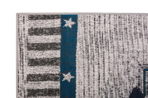 Texas Star Runner - 2'x8' Peach Rustic, Novelty Western Decor Cowboy Rug - 536 - Picture 9 of 11