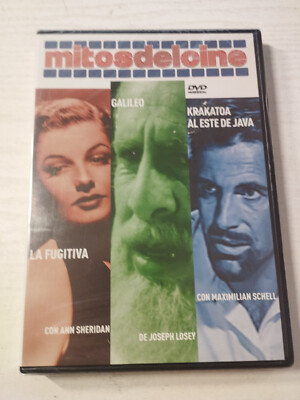 La Fugitiva + Galileo + Krakatoa Al Este De Java Losey - DVD Rg 2 Spanisch Am