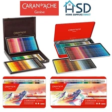 Caran d'Ache Supracolor Water Soluble Colour Pencils Sets Artist Soft Aquarelle