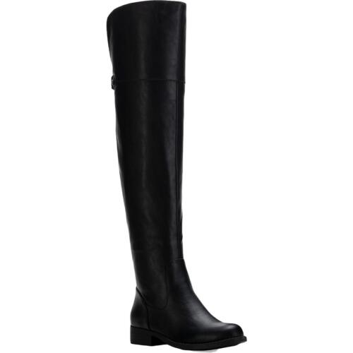 Sun + Stone Womens Allicce Black Over-The-Knee Boots 6.5 Medium (B,M)  5669 - Picture 1 of 4