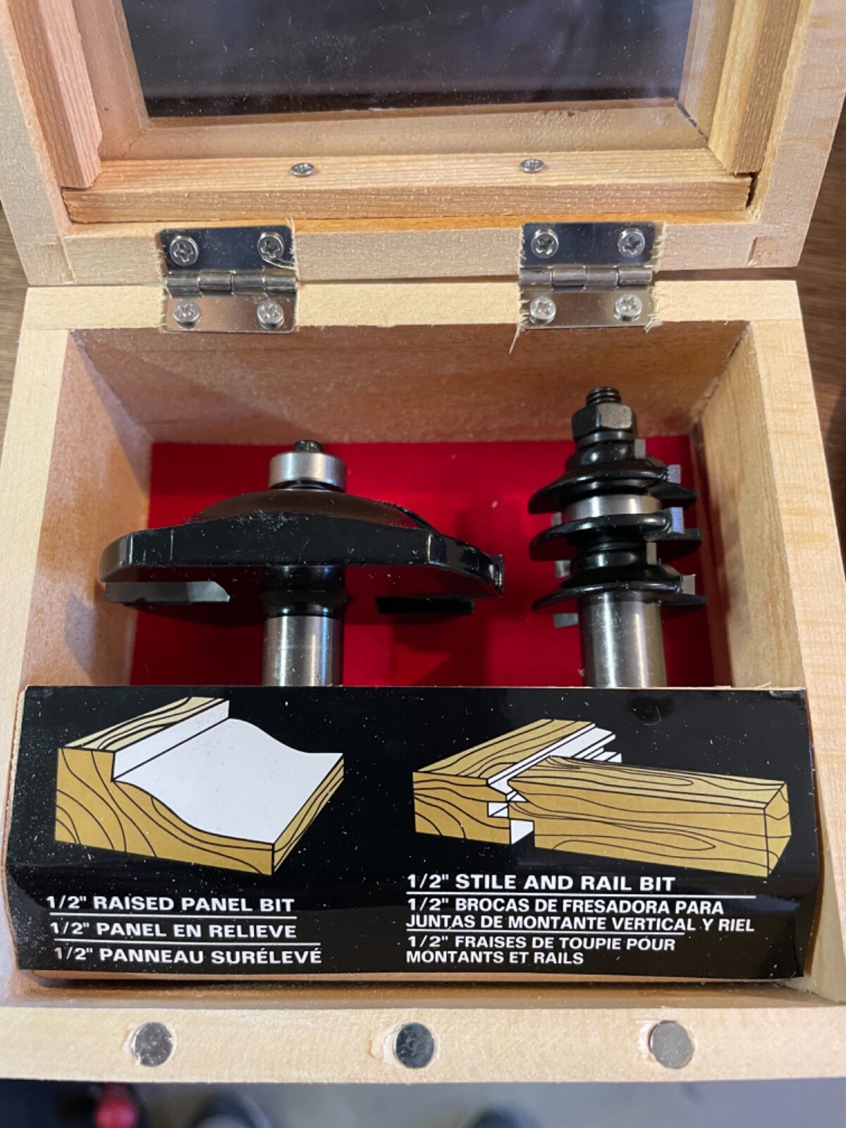 Stile And Rail Router Table Bits 1/2