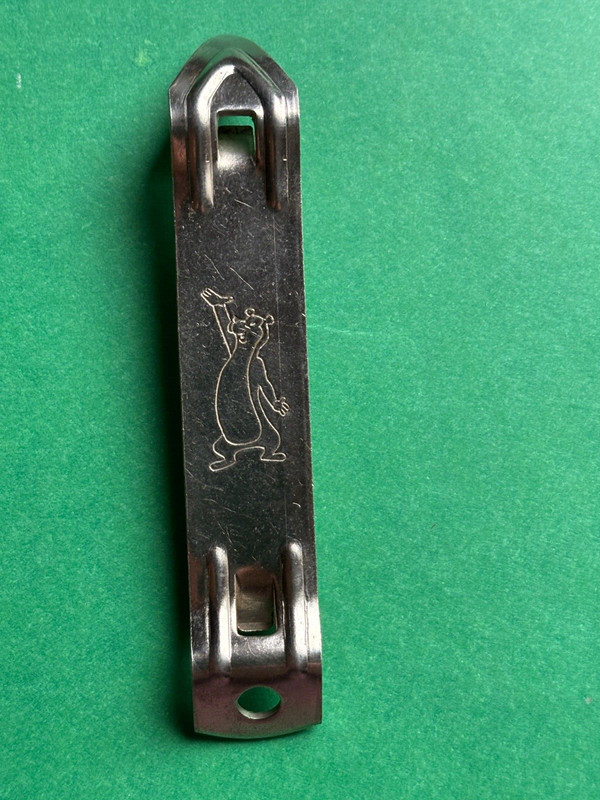 RARE SWEET VINTAGE *LONG* HAMM'S BEAR BEER BOTTLE CAN OPENER ST. PAUL MINNESOTA