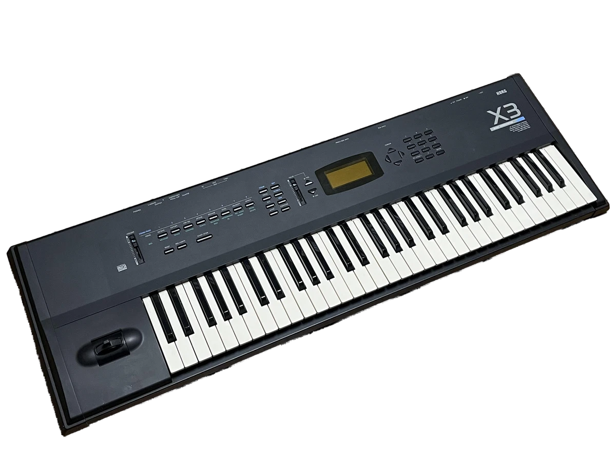 KORG コルグ シンセサイザー 61鍵 X3 100V ジャンク Korg X3 Keyboard for sale | eBay
