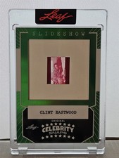 2026 Leaf Slideshow Clint Eastwood Original Celebrity Snaps Film Slide RARE