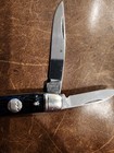 IMPERIAL KNIFE IRELAND Two Blade black handled pocket knife — photo 3