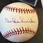 BASEBALL~SIGNED DUKE SNIDER(HOF)~PSA/DNA AUTHENTIC~RAWLINGS OLB BASEBALL & CUBE