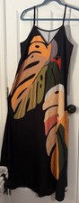 SHEIN Size Large Tropical Print Spaghetti Strap Dress Brand New With Tags