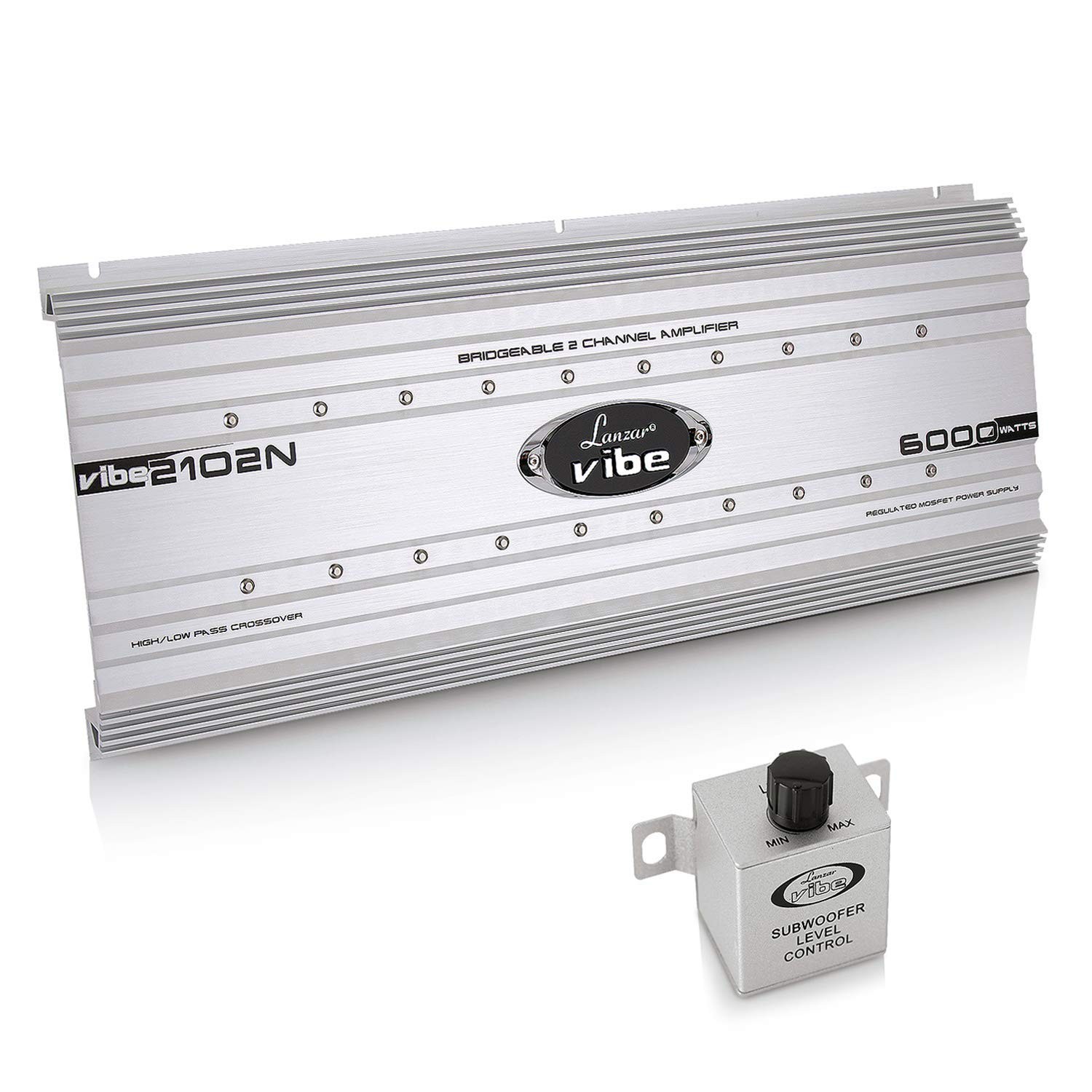 Amplifier - 6,000 Watt Dual Channel Bridgeable W/subwoof...