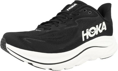 Hoka One One Clifton 10 Men Shoe Black White Running Trainer