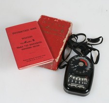 WESTON EXPOSURE METER IN BOX WITH INSTRUCTION BOOK