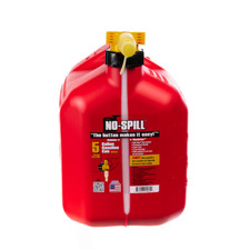 No Spill 5-Gallon Plastic Gasoline Can