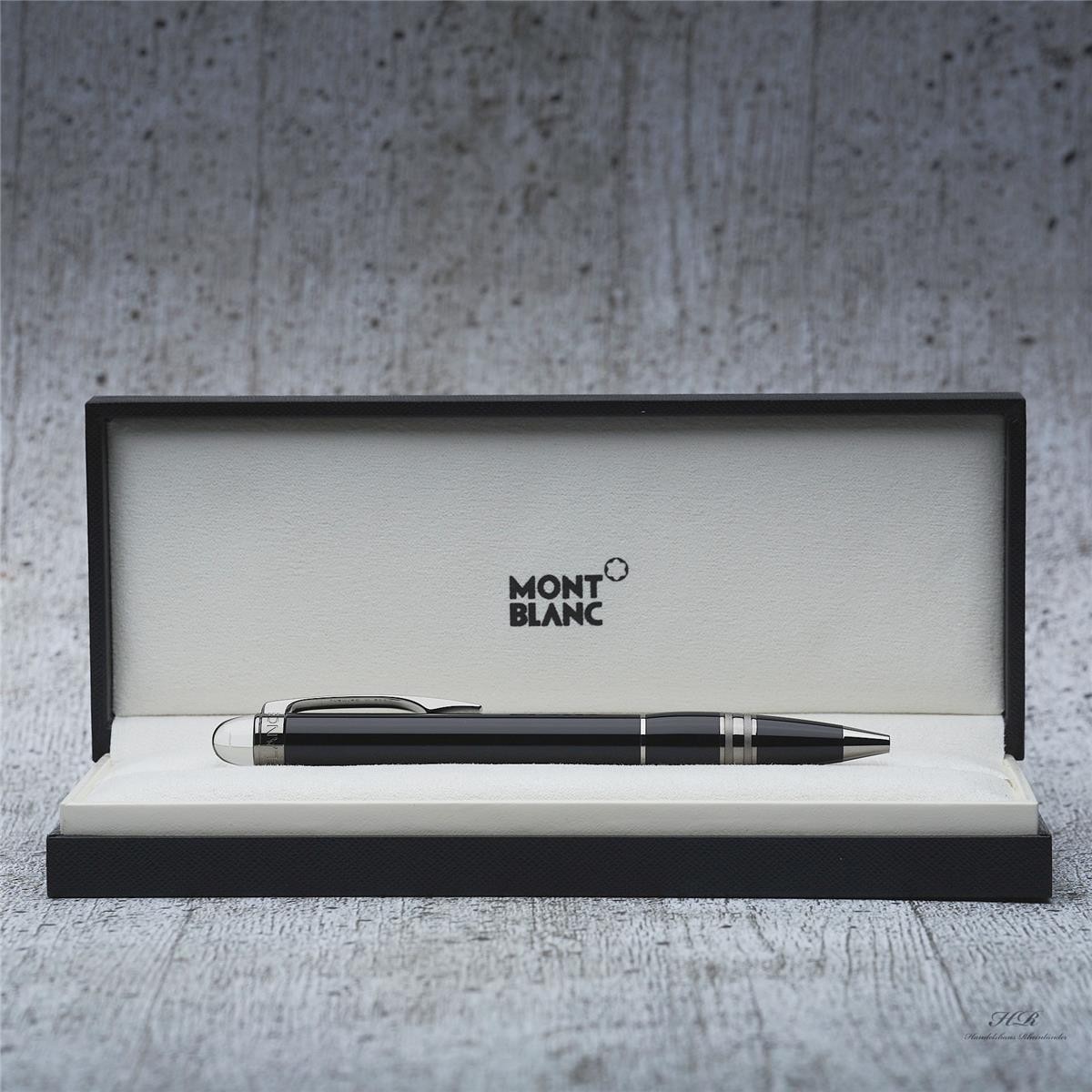 Montblanc Starwalker Midnight Black Resin Line Ballpoint Pen ID