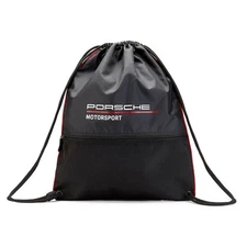 [Unused] Porsche Drawstring Bag Backpack Black
