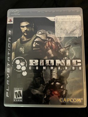Capcom Bionic Commando Black Label for Sony PlayStation 3 Video Game CIB