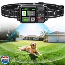 Attefine GPS Wireless Dog Fence, Electric Fence Collar for Dogs, Circular Con